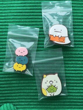 Sumikko Gurashi Crocs Charm, Kawaii Shoe Charms for Clogs, NEW, 3pc